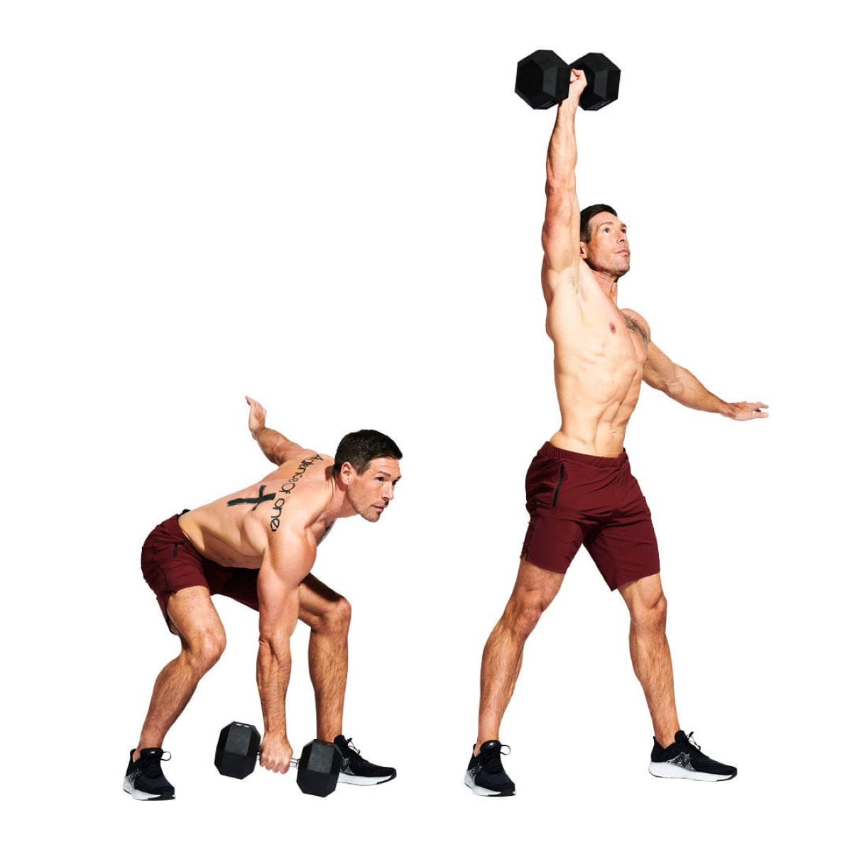 Entrenamiento con una mancuerna: unilateral 40 minutos para todo el cuerpo