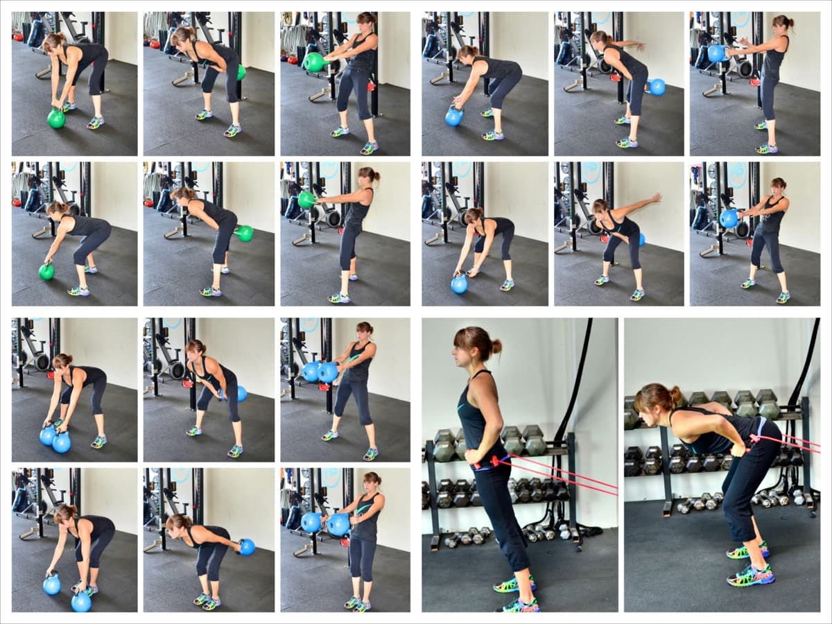 Los swings con kettlebell son una bisagra, no una sentadilla frente a tu cara