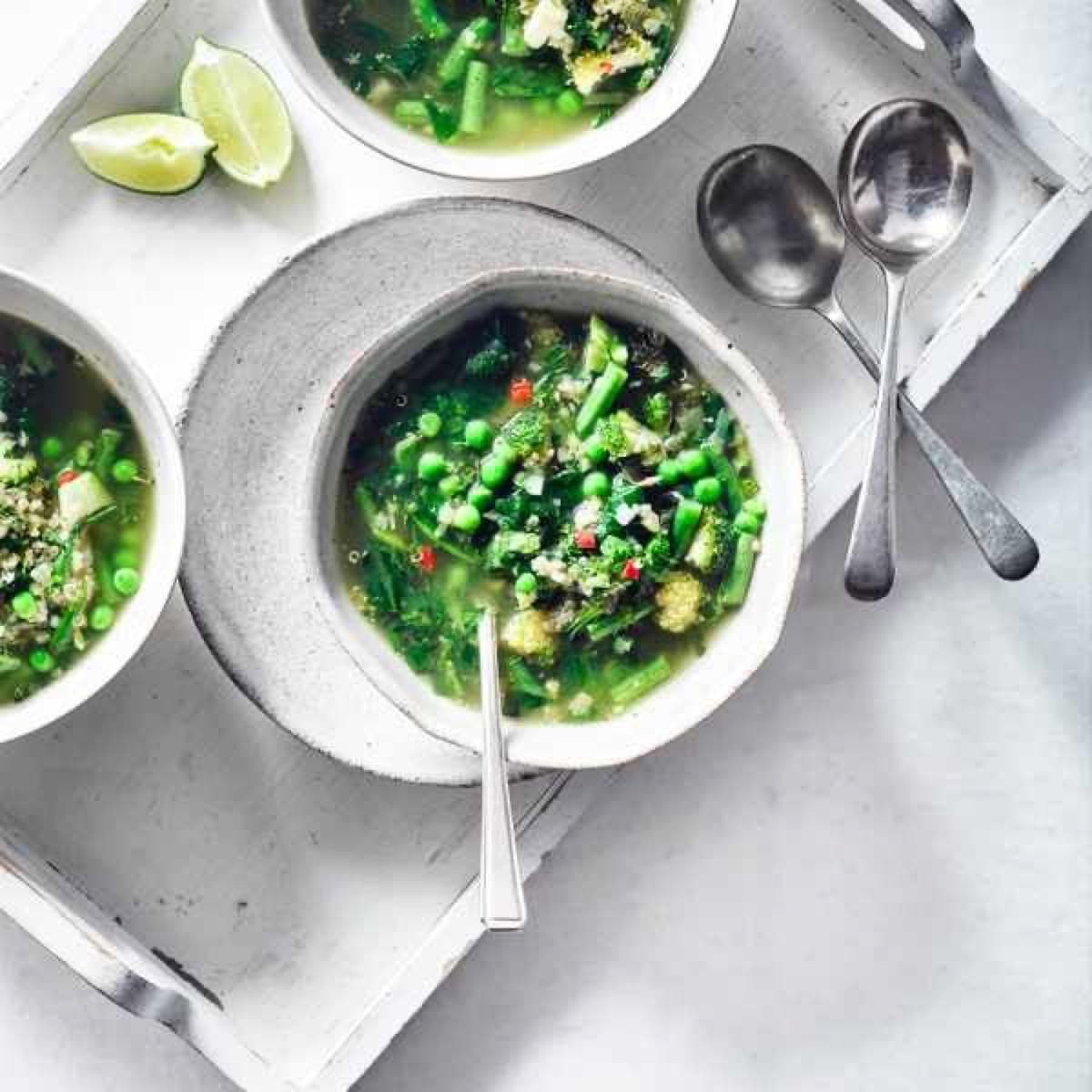 Mantente lleno por más tiempo con sopa y nộm: más volumen, no más aceite